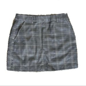 Small Honey Punch Plaid Mini Skirt great condition